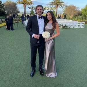 Jenny Yoo halter bridesmaid / wedding guest dress